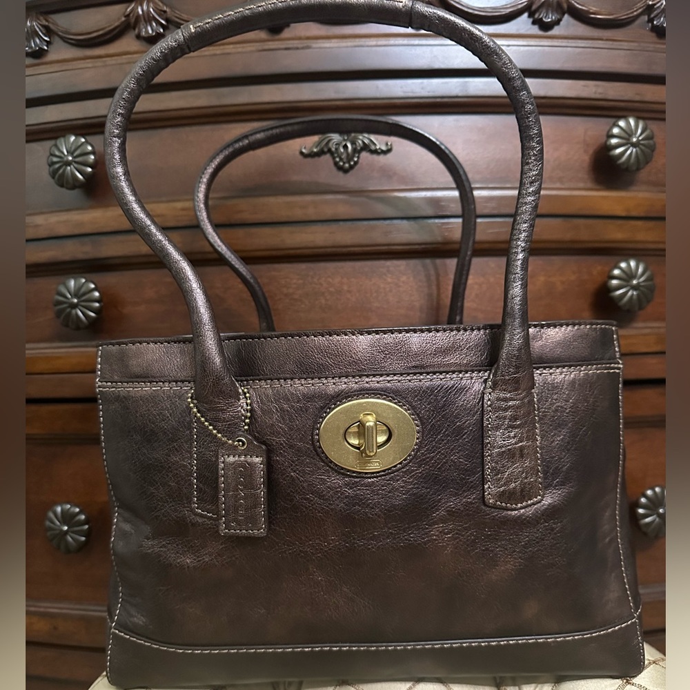 Vintage Coach Bag ~ Copper